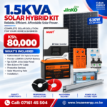 1.5KVA SOLAR HYBRID KIT
