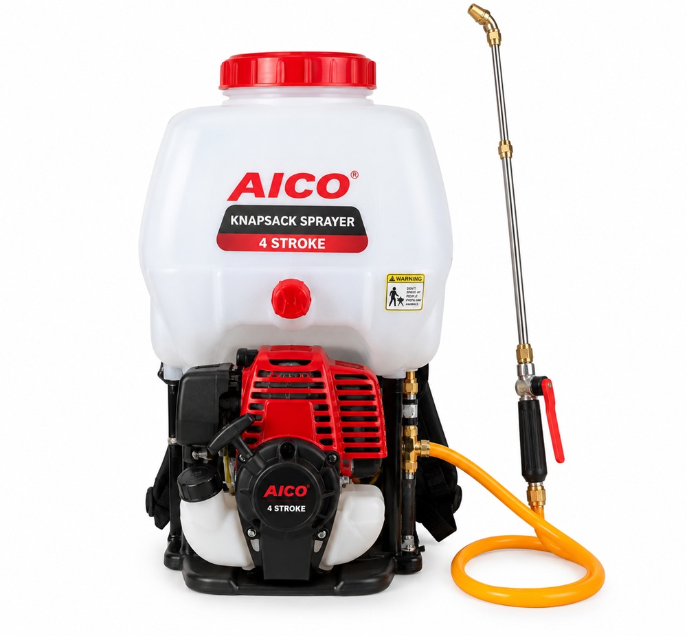AICO-knapsack.jpg AICO 4-Stroke Petrol Knapsack Sprayer | Kenya - Image 1